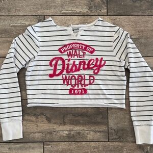 Disney cropped sweater